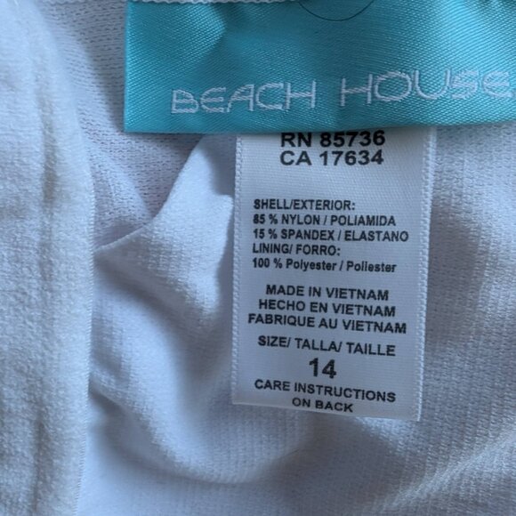 Women's Tankini Swim Suit - Size 14 - Picture 6 of 12